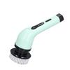 Electric Cleaning Brush Set Multipurpose Cordless Spin Scrubber with 9 Replaceable Brush Heads for