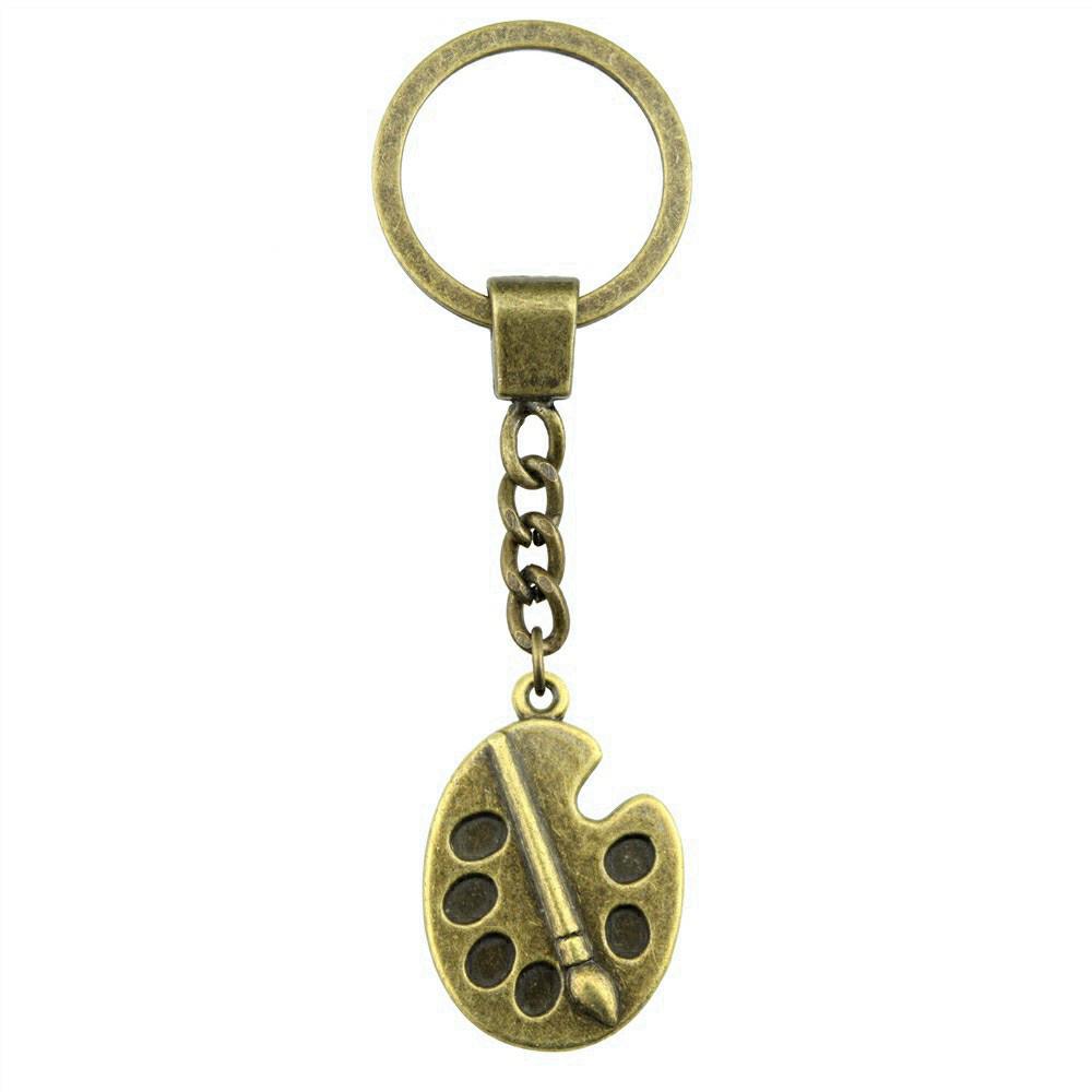 Sports Charm Keychain Music Pendant Party Gifts Key Holder 30mm Ring