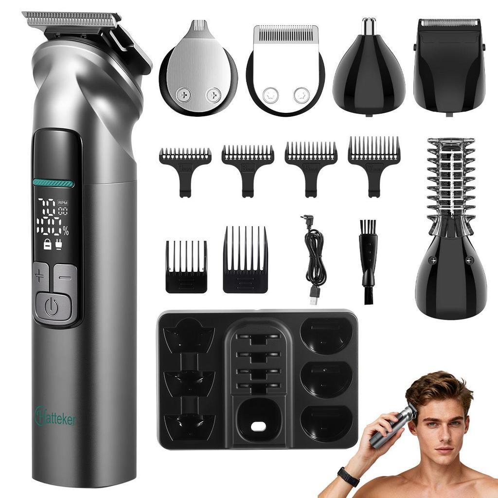 Hatteker HT-820 All-in-One Personal Grooming Kit: Complete Styling Solution