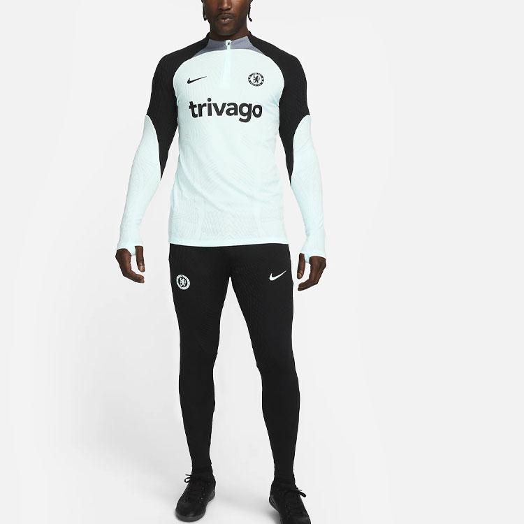 New Nike Chelsea F.C. Strike Elite Third Knitted Sports Pants Men's Black DZ0755-010
