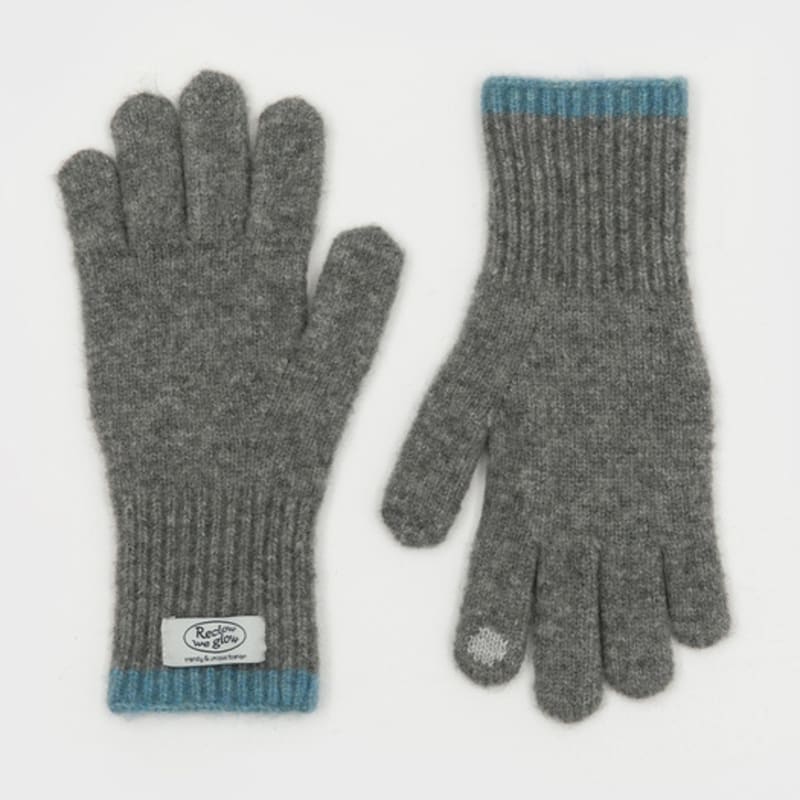 RECLOW FROZEN MUFFLER GLOVE SET GRAY