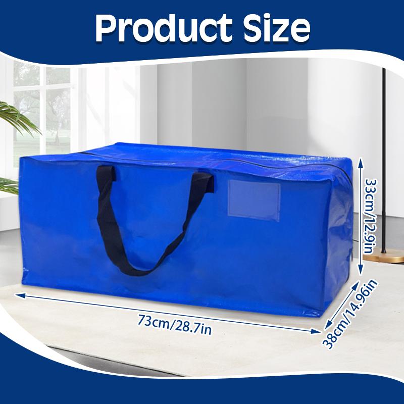 Waterproof Large Capacity Foldable Storage Moving Bag Luggage Case Clothes Blankets Organizer Packaging Bag For Move House