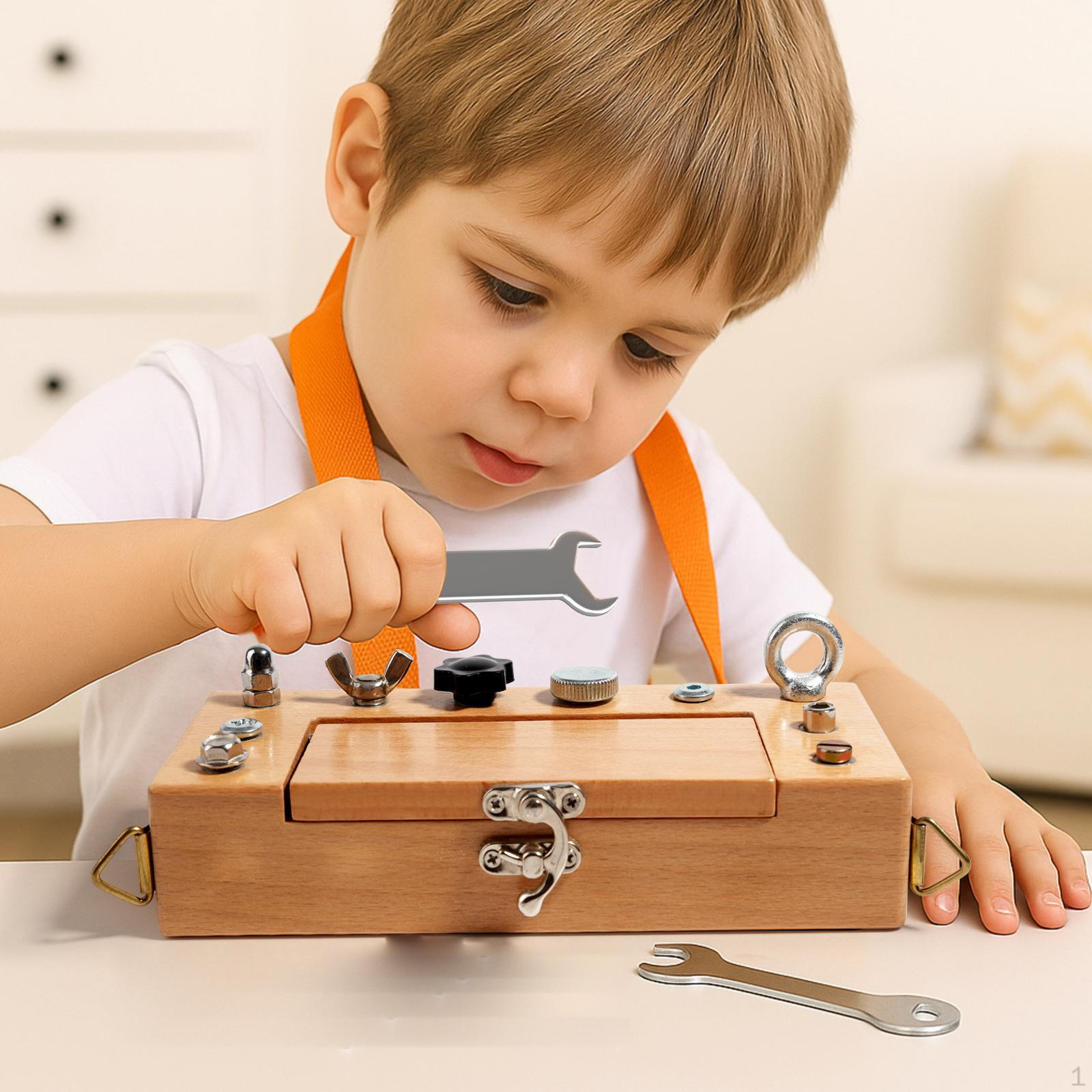 

15x Screwdriver Board Set Kids Tool Motor Activity Realistic Sensory Toys Early Educational for