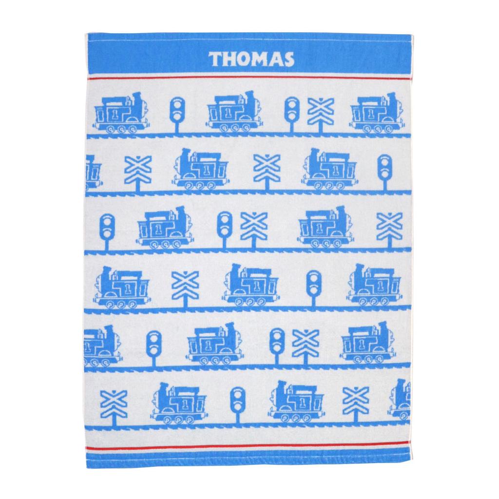 Marushin Thomas the Tank Engine Towel Cute Perfect Gift for Girls and Character Nap 4605006000 Children's Blanket, 100% Cotton, Boys, Blanket, Summer,
