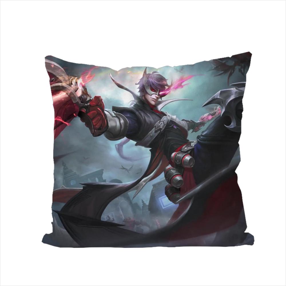 PPersona 5 Pillow Case For Car Sofa Decorative Home Doublesided Print Plush Square Throw Pillow Cushion Cover