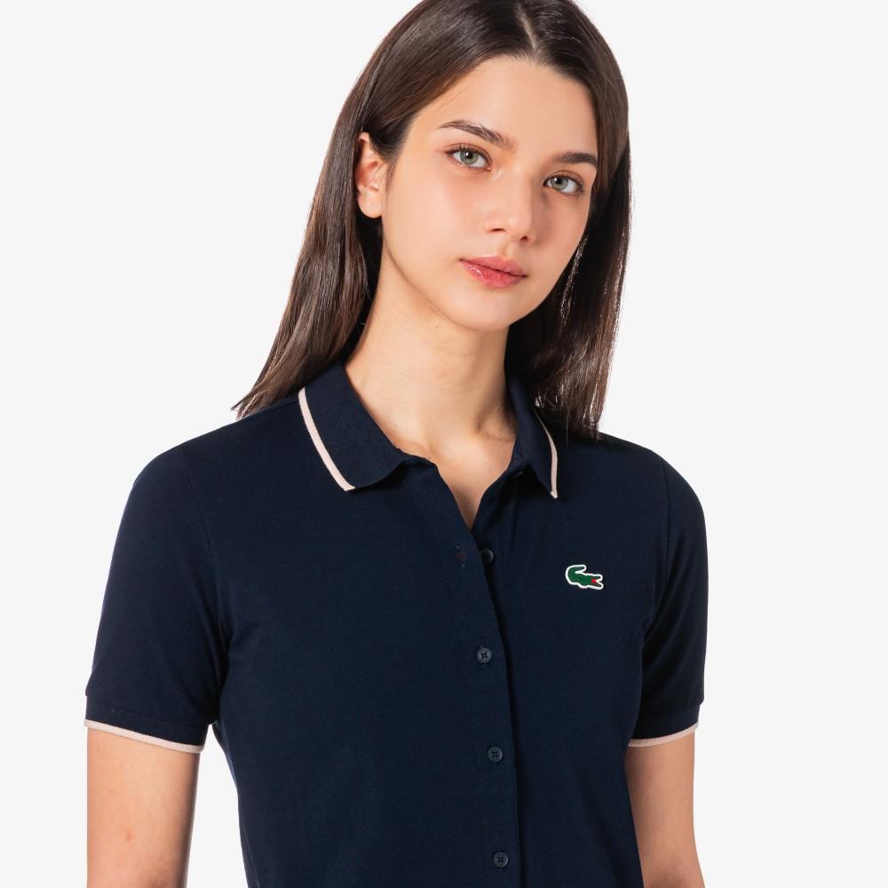 Lacoste Women's Golf Pique Shirt-Style Polo Shirt PF0104-56G166