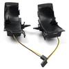 1 pair For VW Touran 2003-2010 Sequential LED Turn Signal Light Rear Mirror