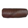 Brown Leather Bolster Cover, Round Shaped Sofa Cushion Cover, Home Decor, Bolster Pillow Roll Cover, Neckroll Cover, Yoga Cushion Cover Birthday Gift