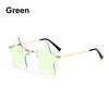 1pc Rimless Star Shape Sunglasses Driving Trendy Eyeglasses Women Men Party Glasses Funny Pentagram Eyewear Christmas Decor