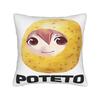 Chibi Kasane Teto Pillow Case  Square Pillow Cover Funny Cushion Cover For Sofa Bedroom Home Decor