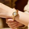 Vintage Round Wristwatch for Women Bracelet Style Quartz Watch
