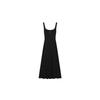 Pure Desire Sexy Suspender Vest Skirt Temperament Black Dress Women's French Design Feeling Waist and Thin Long Skirt Summer