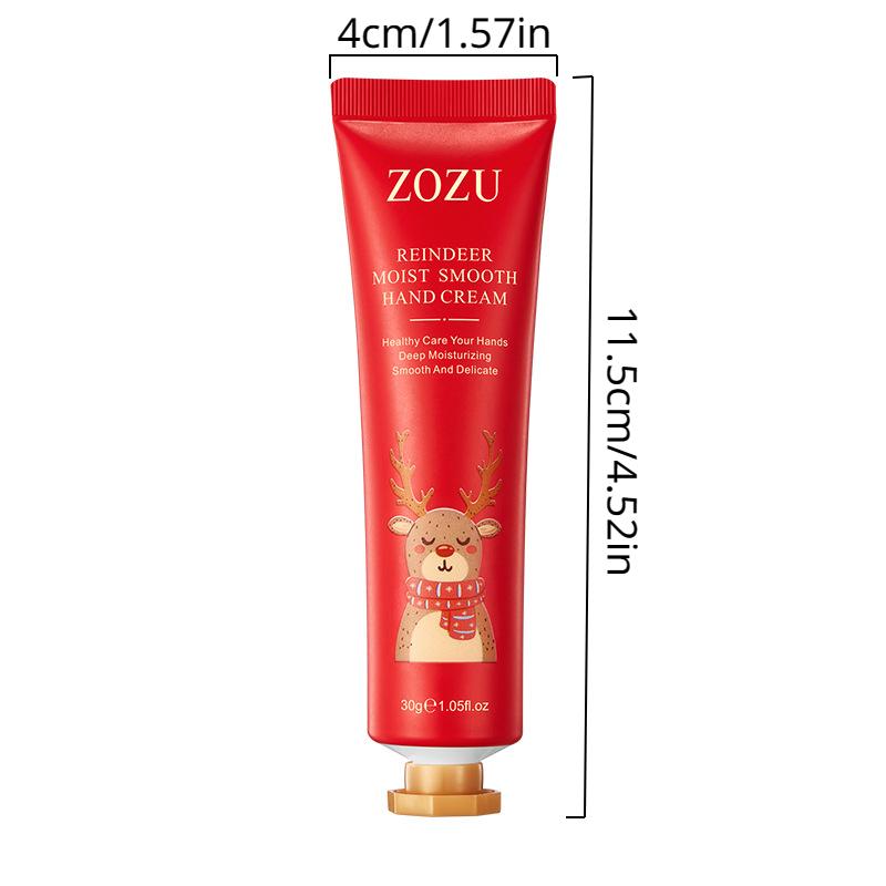 3pcs/set Christmas Hand Cream Moisturizing Hydrating Refreshing Nourishing Hand Cream Companion To Prevent Dry