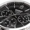 Casio BESIDE Quartz Sapphire Black Leather International Model [Casio] Men's Watch, Glass, BMS-300L-1AV, Band, Multi-axis, 24-hour Display, Black,