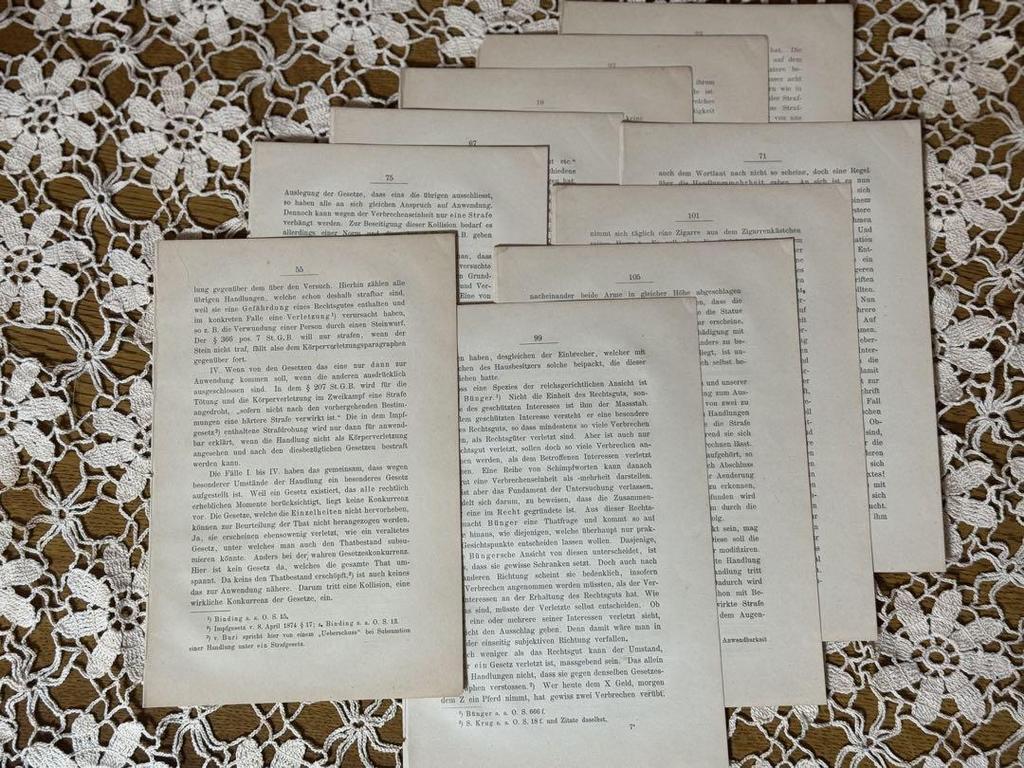 [USED] Antique foreign book, 70 sheets, 1