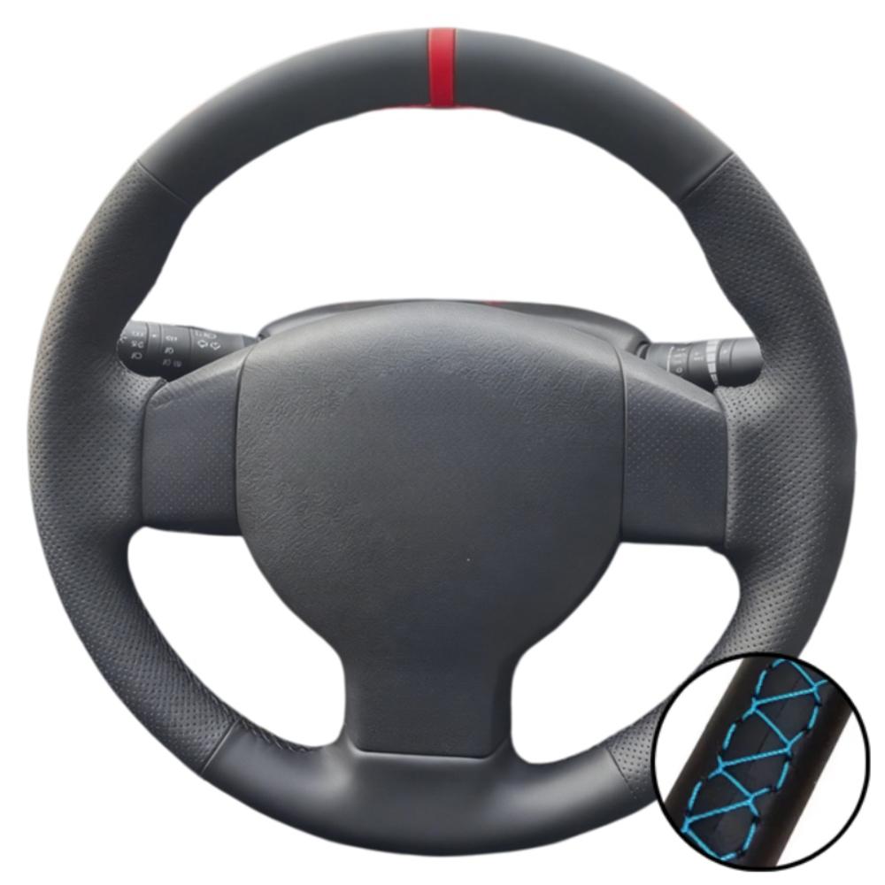 Car Interior Braid Artificial Leather 2004-2010 Sylphy 2006-2011 Versa 2007-2011 Steering Wheel Covers For Nissan Tiida