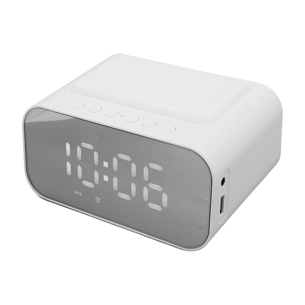 Wireless Charging Bluetooth Speaker Multifunction 15W Fast Charging FM Radio Sleeping Timer Dual