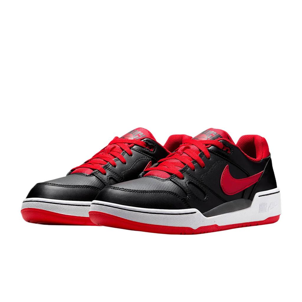 Nike Full Force Low Fashionable Versatile Simple Warm Non-Slip Waterproof Low-Top Skate Shoes Men sneaker Black FB1362-006