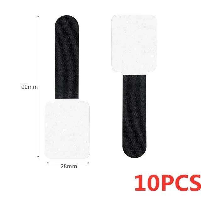 Reusable Cable Ties Fastening Wire Organizer Cord Rope Holder Self Adhesive Adjustable Cord Organizer Straps Desktop Management