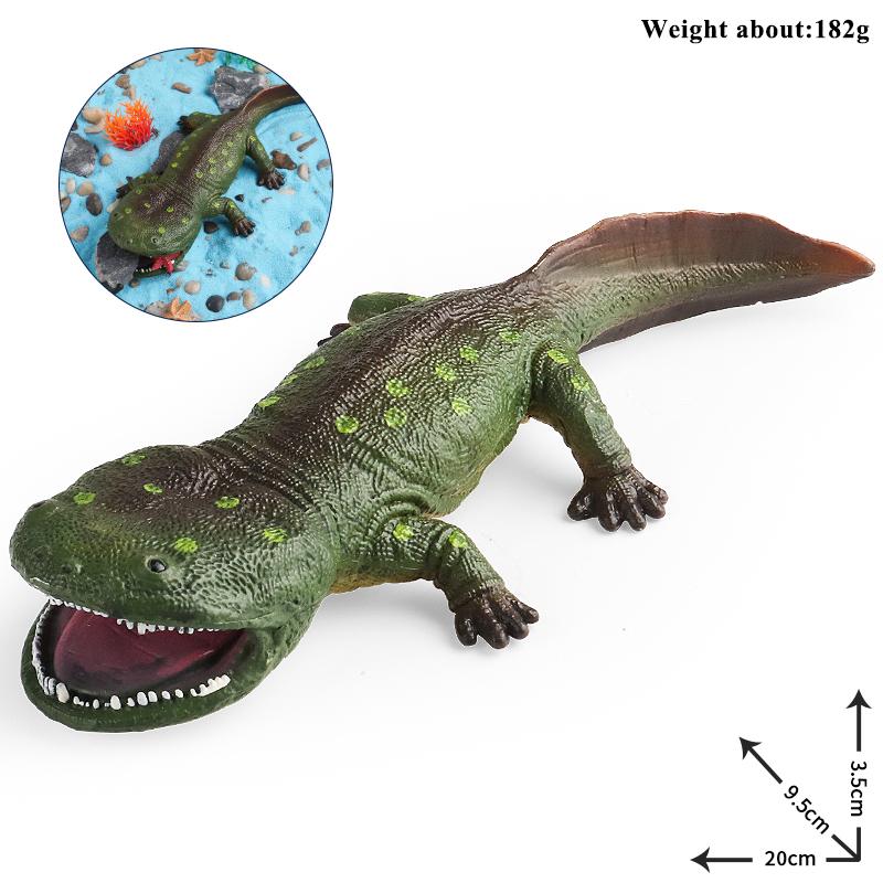 Oenux Prehistoryczny Biegun Południowy Koolasuchus Model Krokodyla Figurki Akcji Dzikie Zwierzęta Morskie PVC Kolekcja Edukacyjna Zabawka dla Dzieci