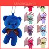 Niedlicher Teddybär Plüsch Schlüsselanhänger Anhänger Großhandel Geschenk