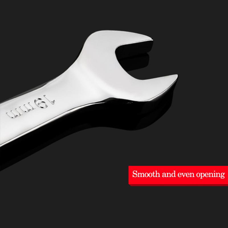 5.5-46mm Doppelmaulschlüssel Handwerkzeuge Kombinationsschlüssel-Satz Sechskantschlüssel für Sechskantmuttern Autoreparaturwerkzeug