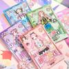 Dress Up Sticker Book Girl Stickers Cartoon Girl  Change Clothes Sticker Clothing Matching Stickers  Handmade Diy Book Gifts