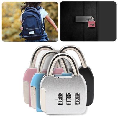 113U Password Padlock Multi-purpose Anti-theft Precise Luggage Zinc Alloy Dial Digits Combination Padlock Drawer