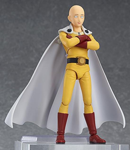 Figma Man Saitama ABS PVC Painted Action Figure One-Punch Non-scale &