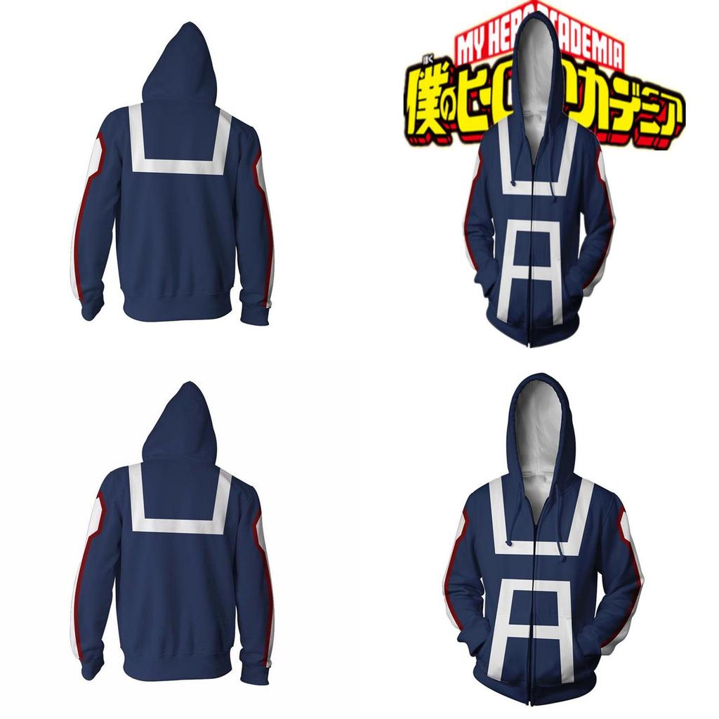 Luxurious My Hero Academia Sweatshirt Zipper Hoodie With Timeless Classic Design