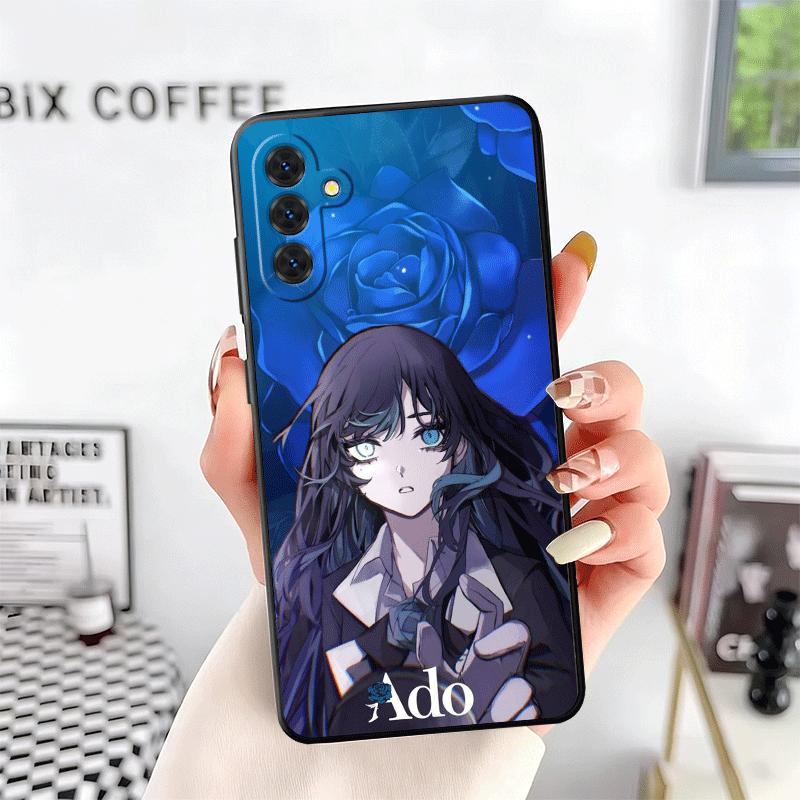 Ado Cartoon K-Kyogen X Uta Soft Phone Case for Samsung A17 A37 A57 A16 A26 A36 A56 A15 A25 A35 A55 A14 A24 A34 A54 A13 A23 A33 A