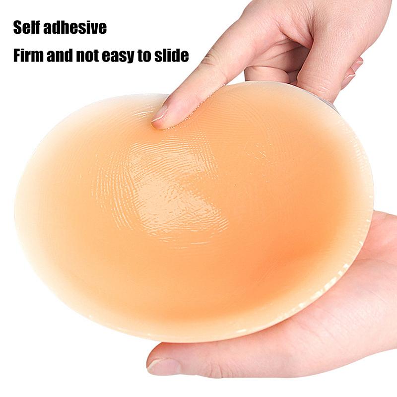 1 pár Silikonové Falešné Zadníky Opakovaně Použitelné Samolepicí Vylepšovače Hýždí Pro Ženy Lepivé Podložky pro Zvednutí Boků Vložky pro Vyplnění Propadlin Boků