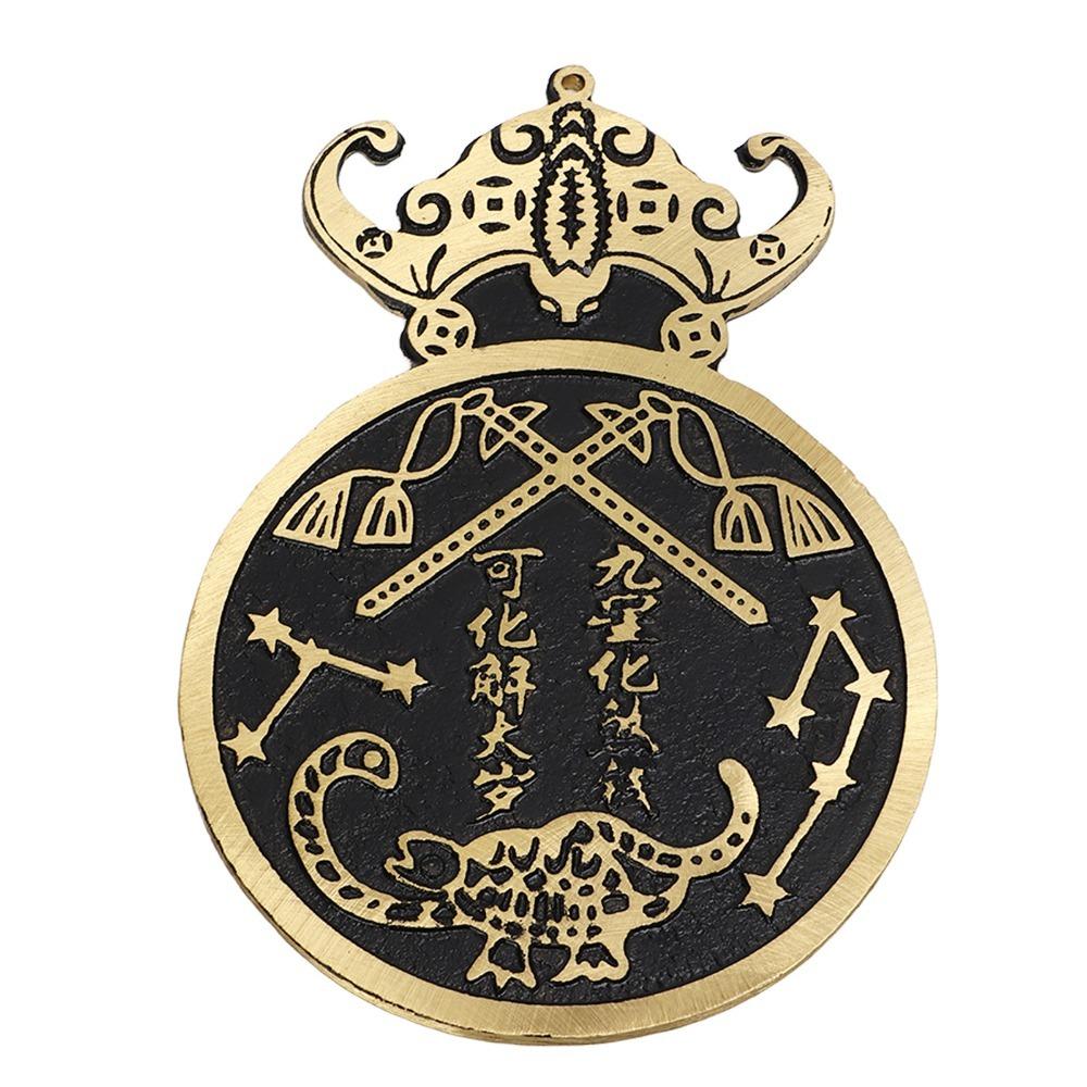 Bat Feng Shui Pendant Portable Wall Ornament Mirrors Bagua Pendant Front Door Use
