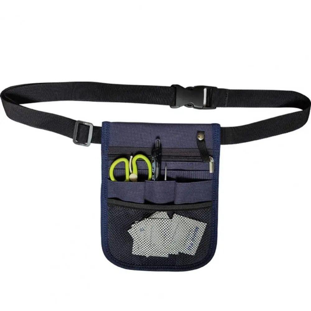

Adjustable Nurse Tool Storage Bag Multi-Compartment Hardware Tool Kit Nursing Supplies