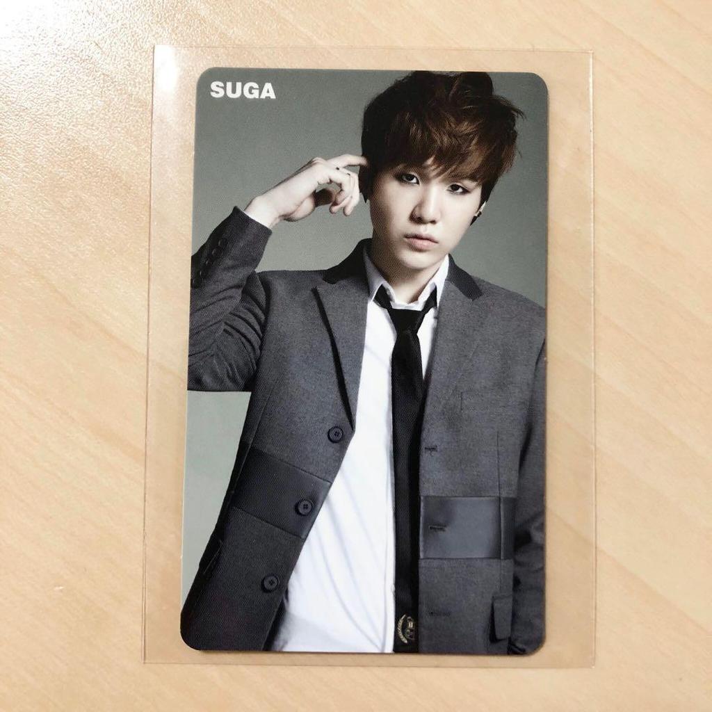 [USED] BTS SUGA trading card