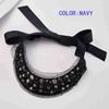 Pearl Women Shirt False Collars Crystal Removable Collar For Women Necklace Fake Collar Detachable Diamond Lacklace Nep Kraagie