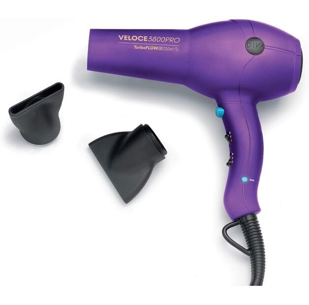 Фен Diva Pro Styling Edit Veloce 3800 Pro violett (EDT107)