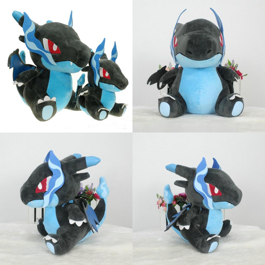 Qualität Pokemon Mega Glurak X Evolution Plüschtier Niedliche Weiche Puppe Für Einzigartige Weihnachtsgeschenke**