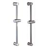 Wall Mounted Sliding Shower Poles Handheld Sprayer Bracket Included Adjustable Height Steel Easy Installs for Flexible Use