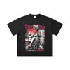 260 GSM Double Yarn 32 Count 100% Cotton DanDaDan V4 Occult Battle Print Unisex Heavy Cotton T Shirt