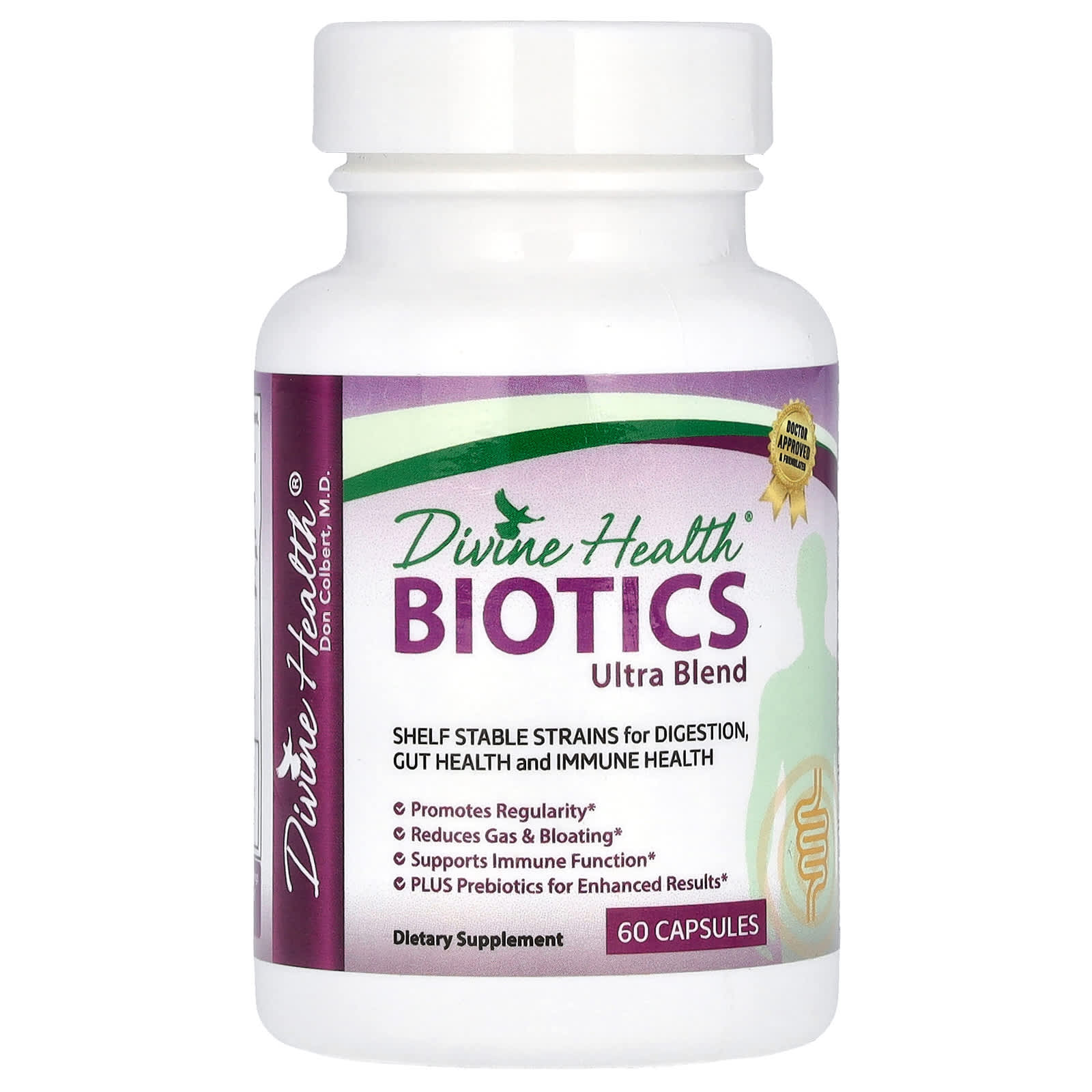 

Divine Health, Biotic Ultra Blend, 60 Capsules