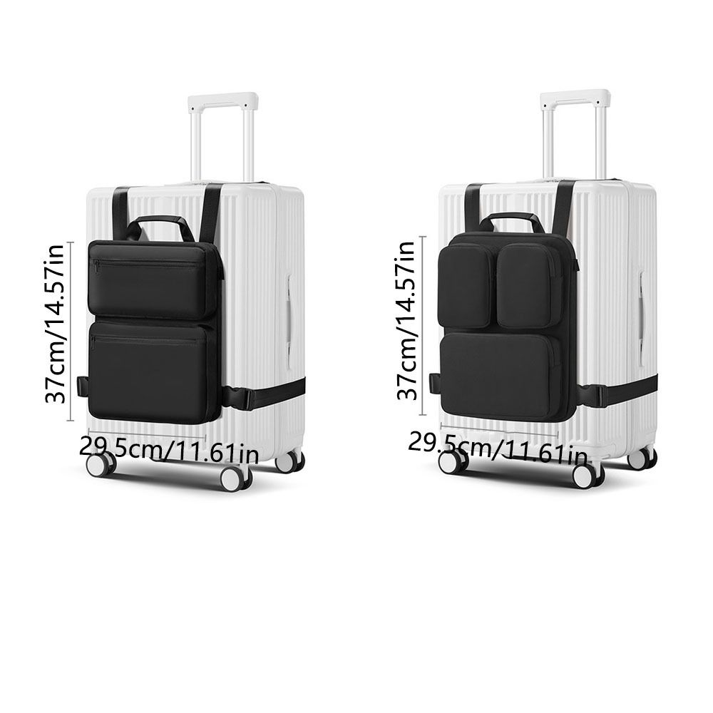 Large Capacity Boarding Case Hanging Bag Expansion Over Luggage Organizer for Suitcase  Clothes