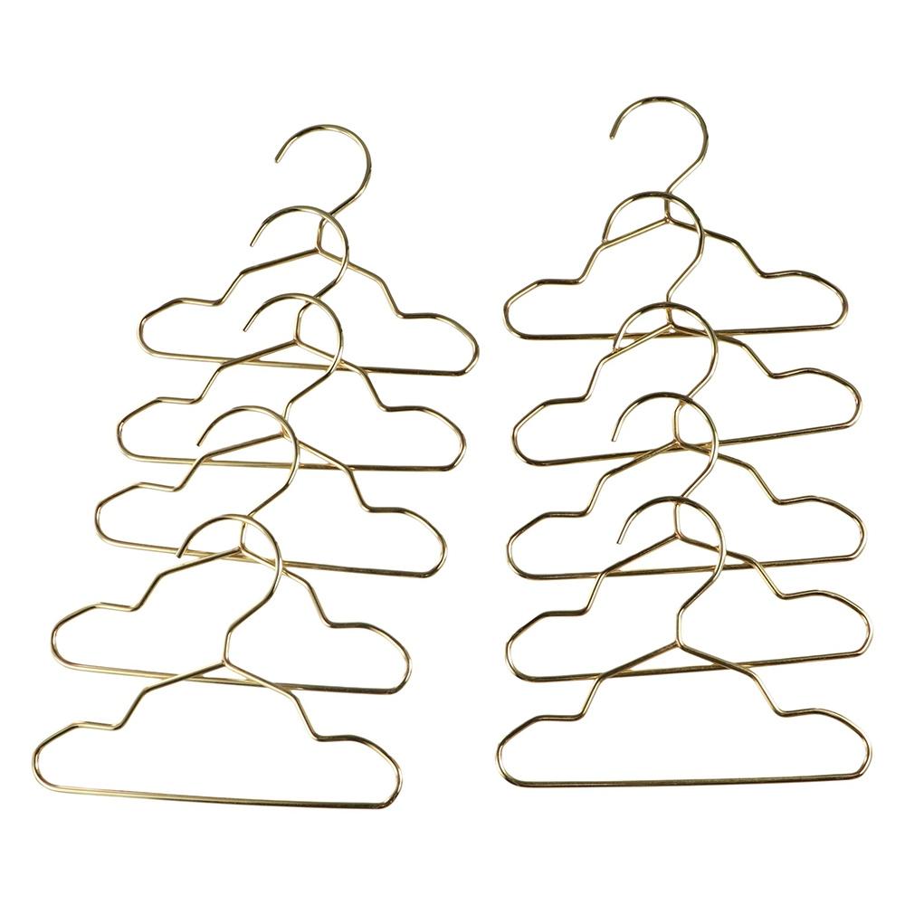 10Pcs Mini Cats Clothes Hangers 15/20/25cm Dogs Costume Racks Portable Pet Hangers  Pet