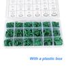 530pcs O Ring Kit Rubber 18 Sizes O-Ring Car Auto Vehicle Repair Air Conditioning Compressor Seals Assortment Kit