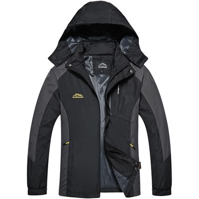 Veste de randonnée imperméable pour hommes, grande taille, coupe-vent, coupe-vent, Camping, chasse, course à pied, Trekking, pêche, manteau pour hommes en plein air