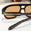 JASPER Unisex Handmade Acetate Sunglasses with Clear Photochromic Lenses – Trendy European & American Style
