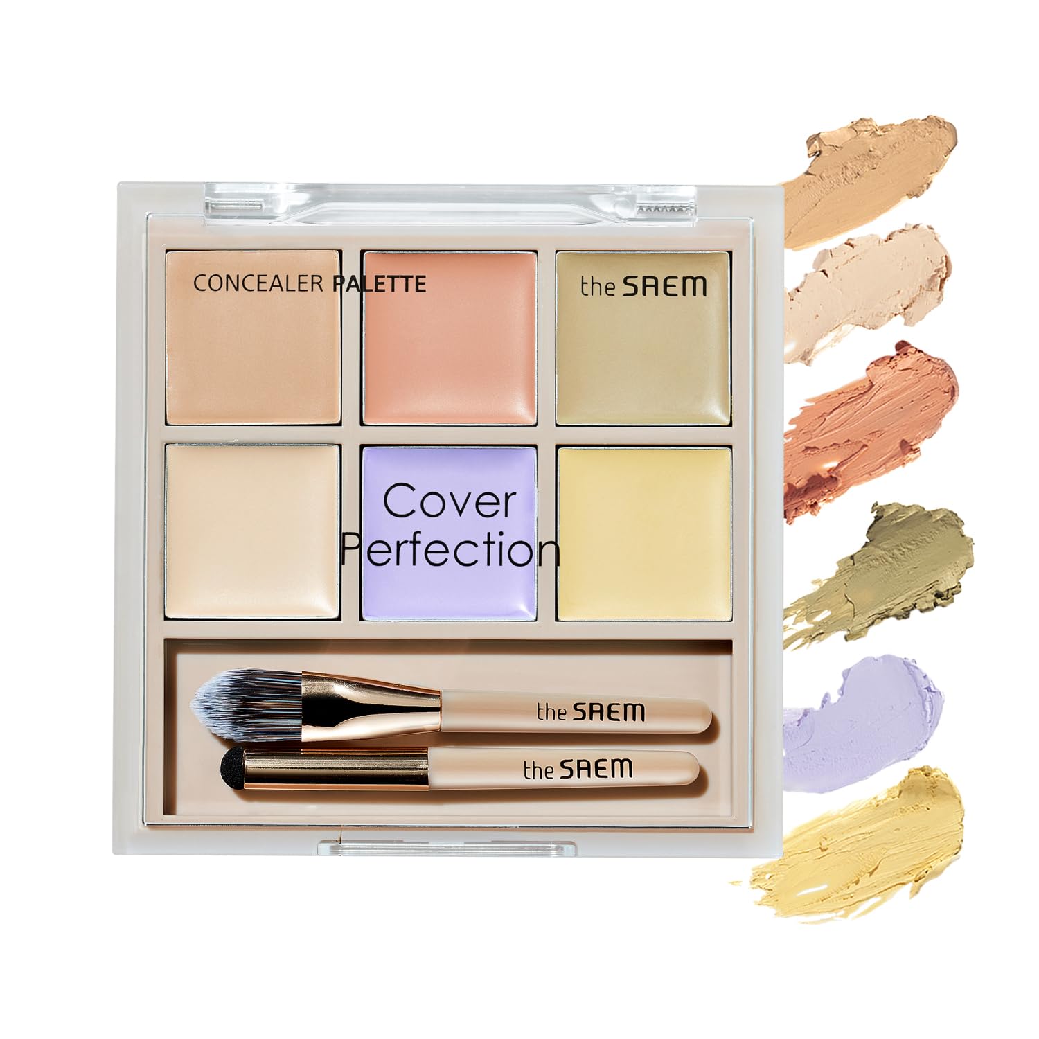 

The Saem Japan Official Cover Perfection Concealer Palette 01 Cover Correct 1199 &