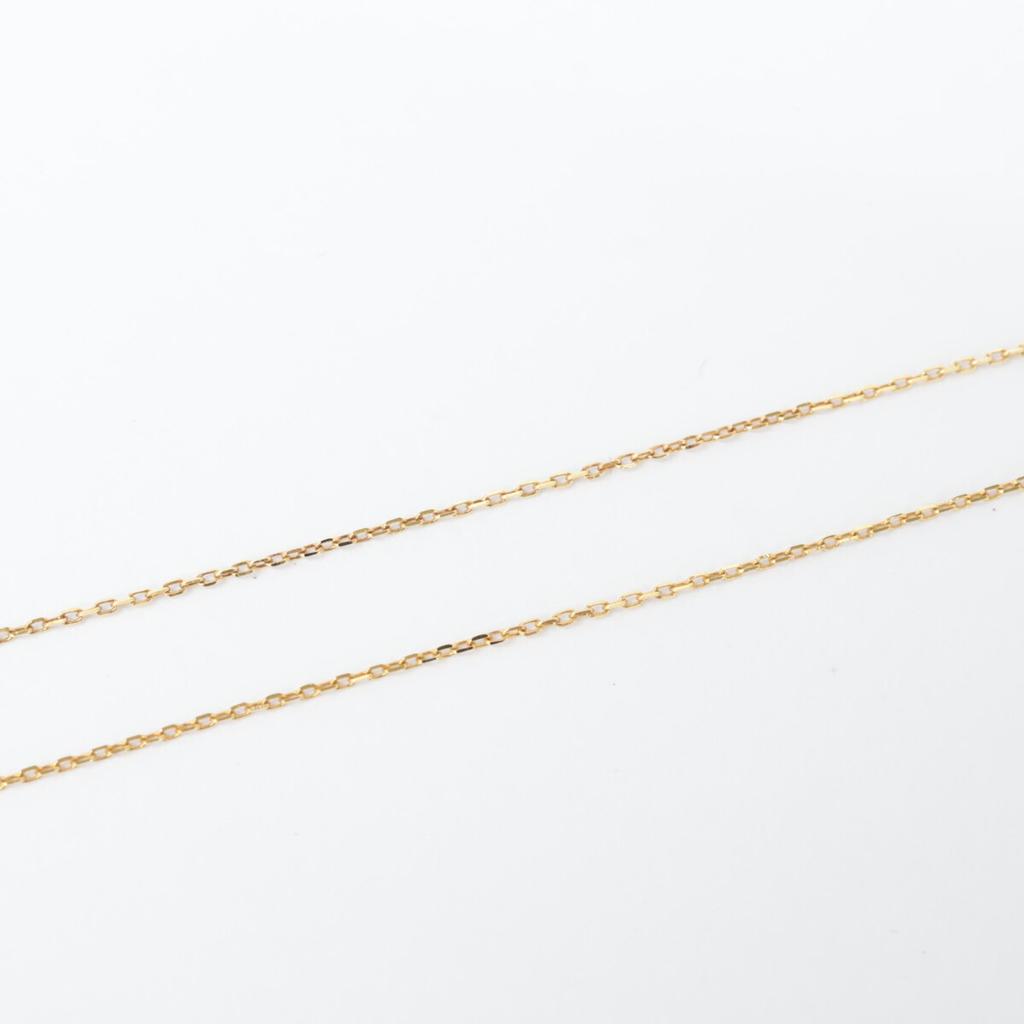 AHKAH K18 Laura Heart Diamond Necklace Yellow GoldUsed