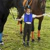 Kids Equestrian Vest Foam Padded   Horse Riding Protective Gr Body Protector Blue