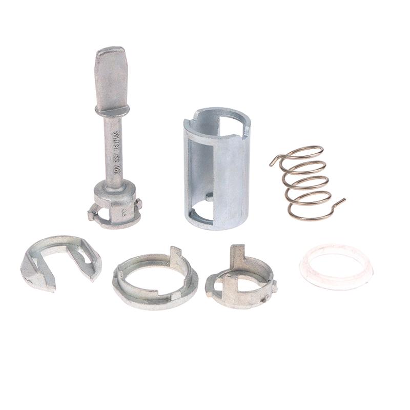 7Pcs Metal Door Lock Cylinder Barrel Repair Kit Oe 3B0 837 167/168 For Car Lock Cylinder Accessories